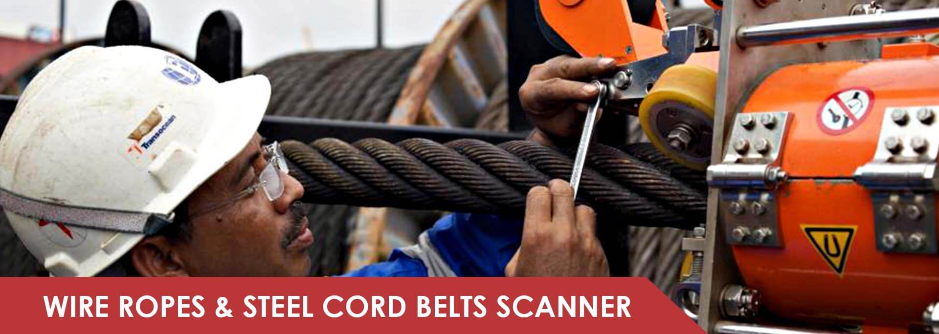 wire rope and steel cord belt scanner