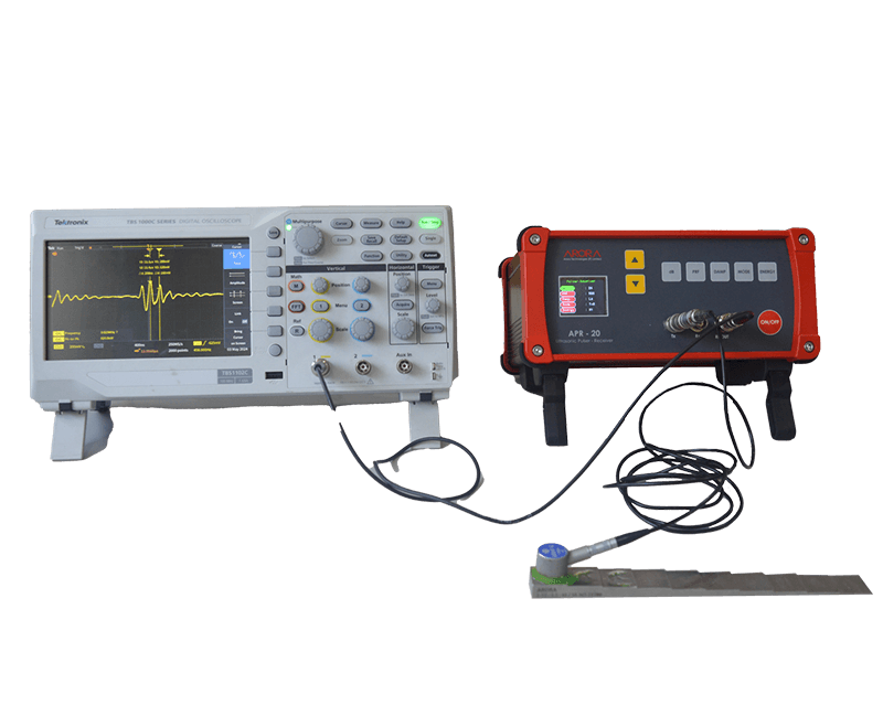 Ultrasonic-Pulser-Receiver-4-MHZ-Signal